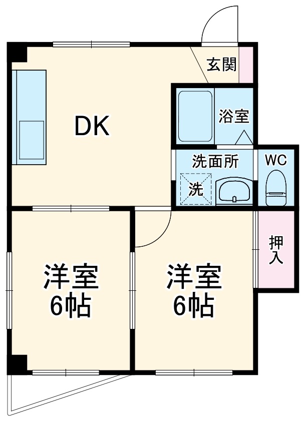 ツインビル野田第2の間取り