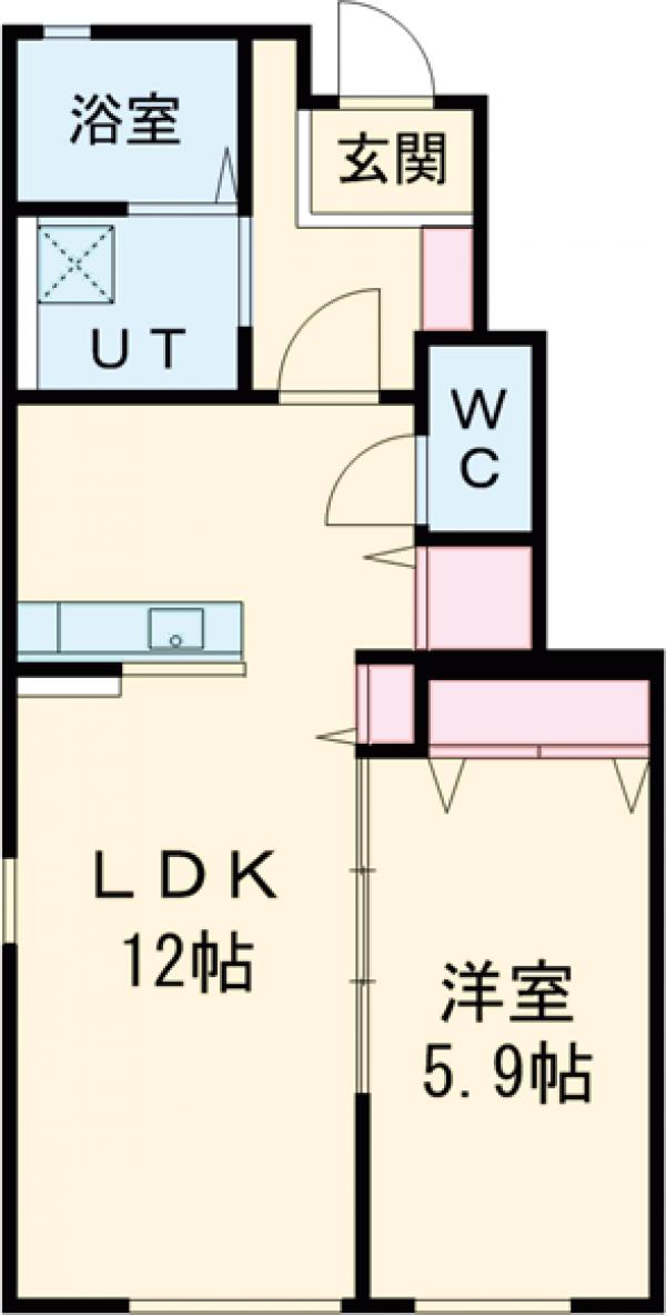 ルピナスの間取り