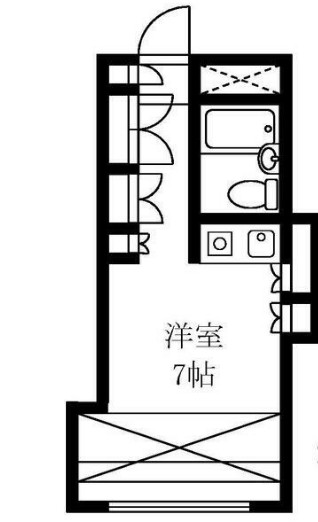 シャトウ中野の間取り