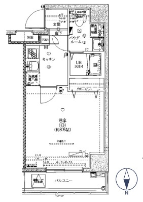スプレスター錦糸町の間取り