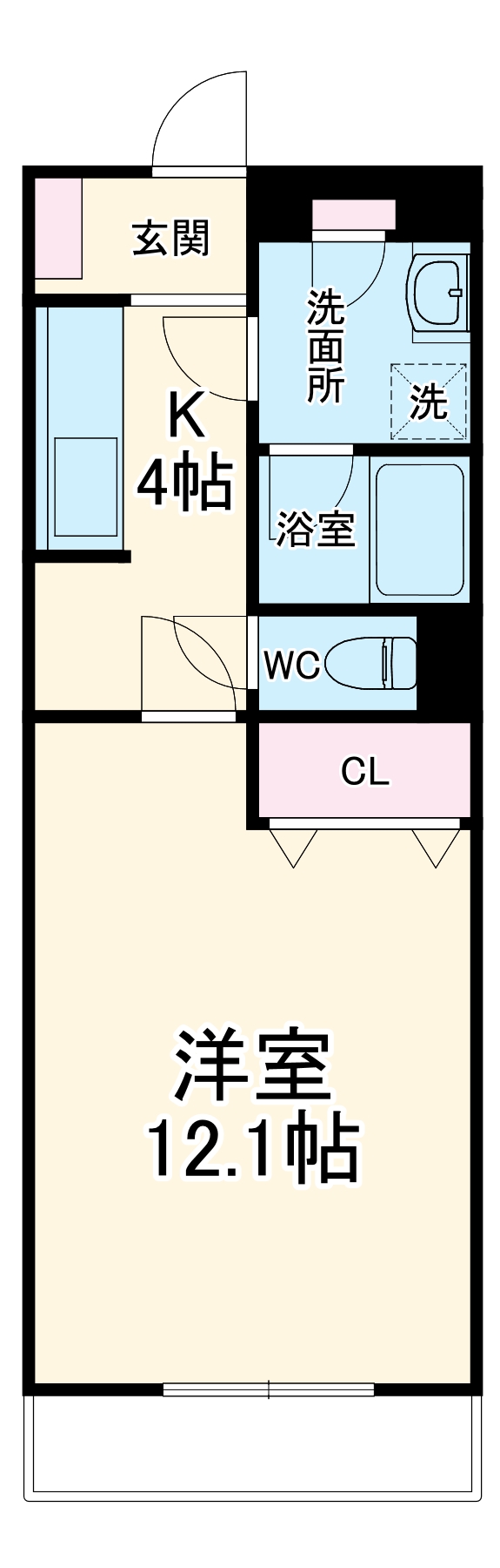 エクシードⅦの間取り