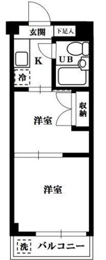 ヴィレッジ金町の間取り