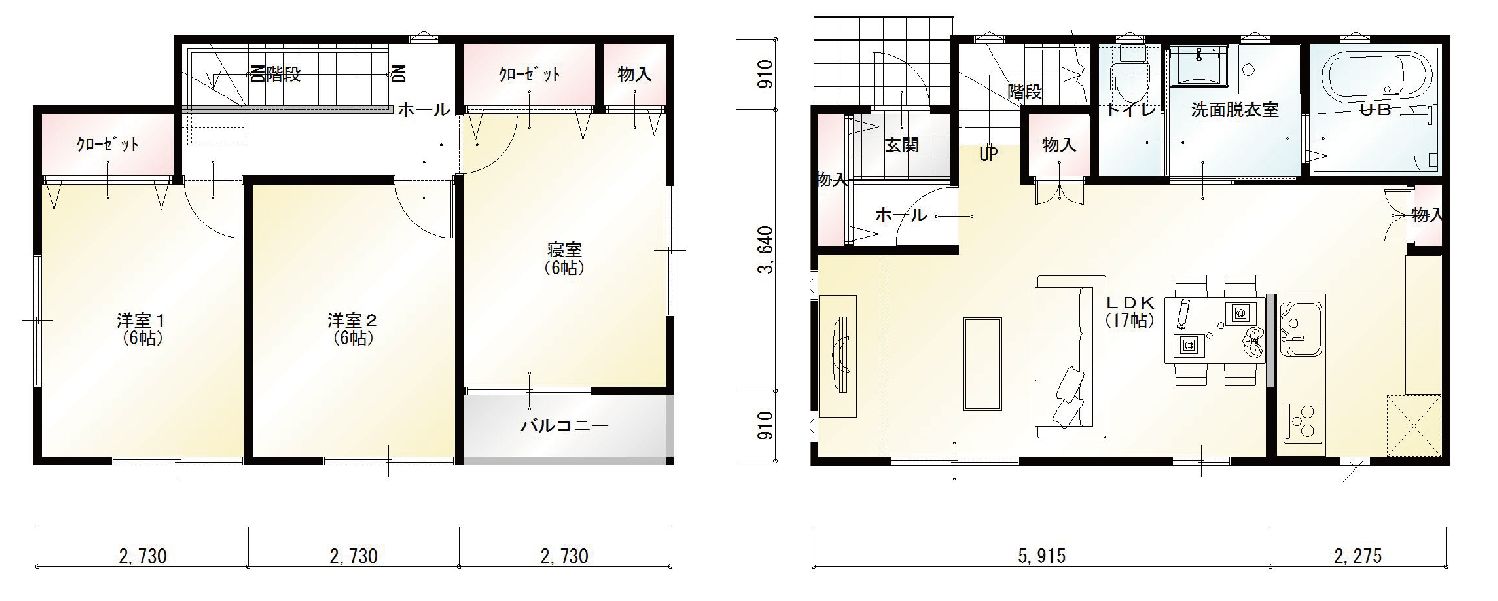 フィオの間取り