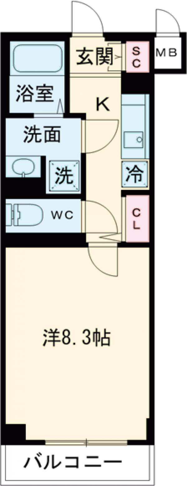 レオーネ方南町の間取り