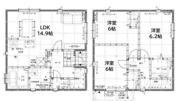 グランソフィアレイリーの間取り