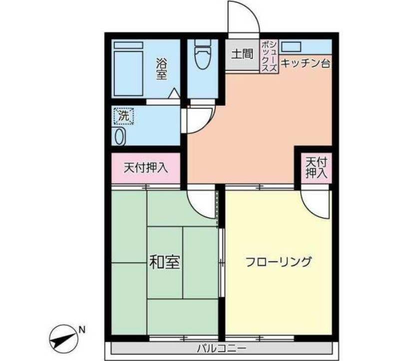 金井ビルの間取り