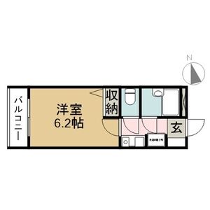 上高畑SKYマンションⅡの間取り