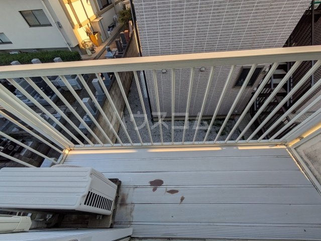 12/25 バルコニー