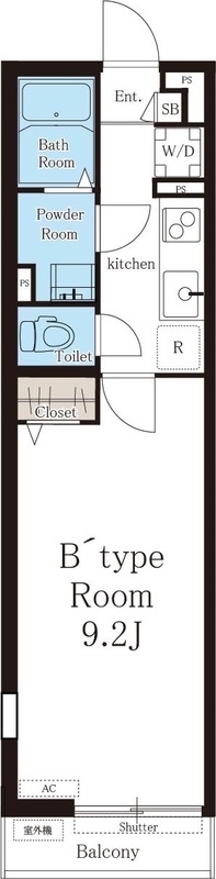 リブリ・暁 の間取り