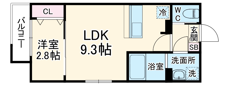 KEIAI RESIDENCE 津田沼の間取り