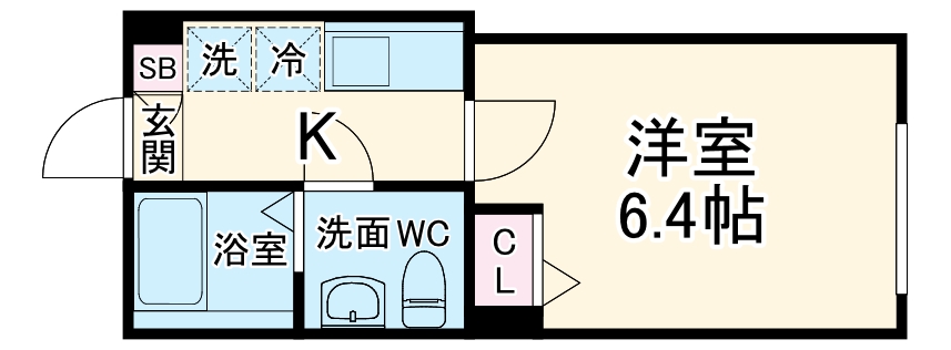 KEIAI RESIDENCE 津田沼の間取り