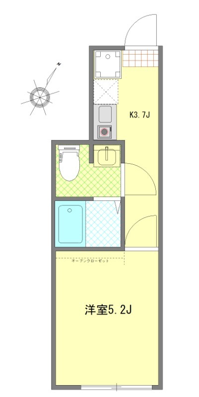 COZY代田橋の間取り