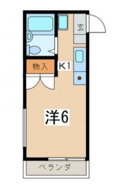 シャトーヌーボ相模原の間取り