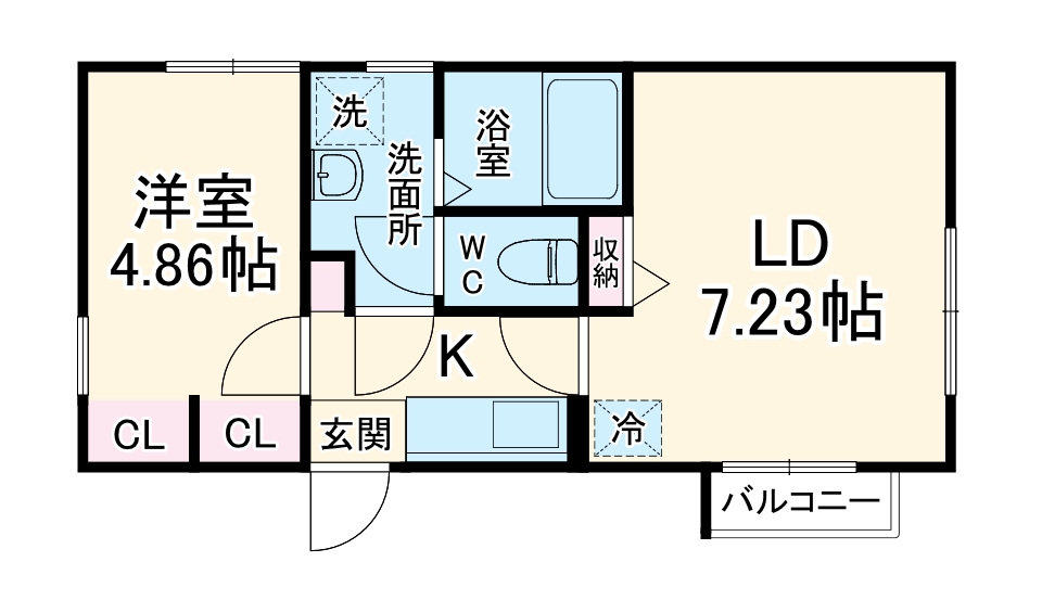 COAST TERRACE桜山の間取り