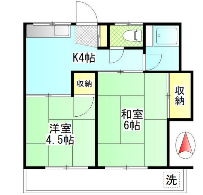 第三富士見荘の間取り