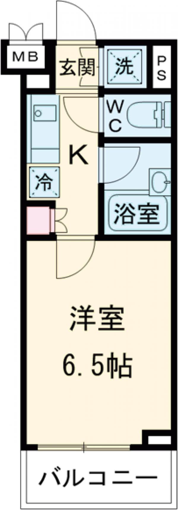 ルーブル桜台の間取り