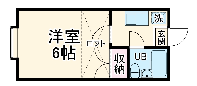 コスモ21前山の間取り