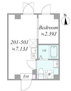 COCON 北綾瀬の間取り