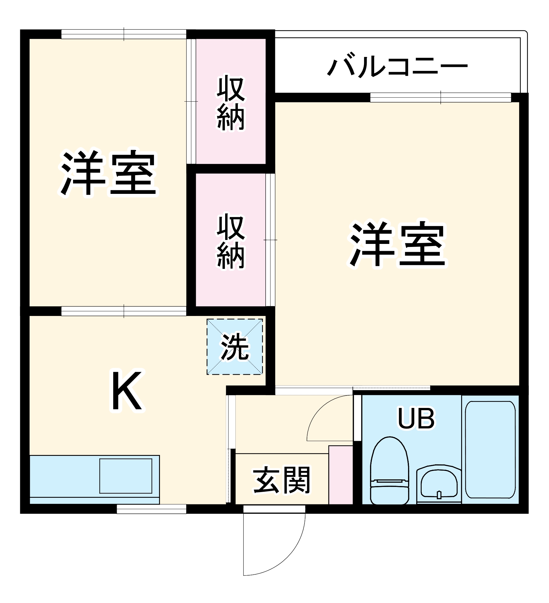 トルース相模原の間取り