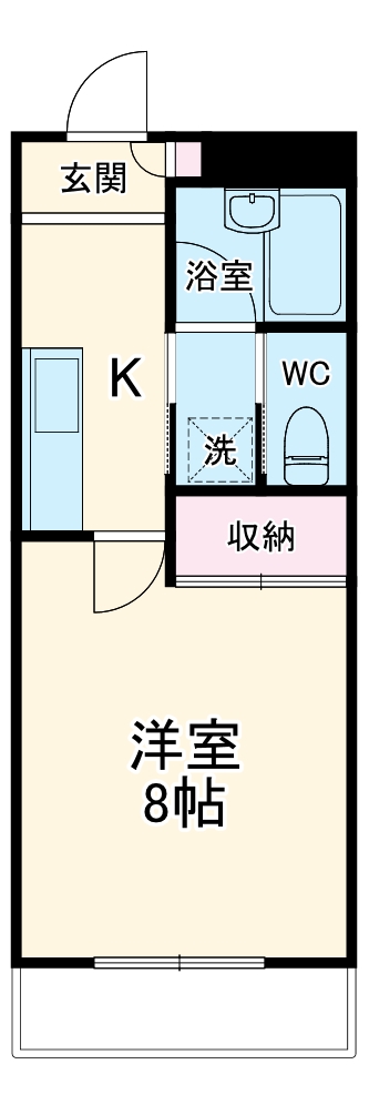 メゾンプレジールの間取り