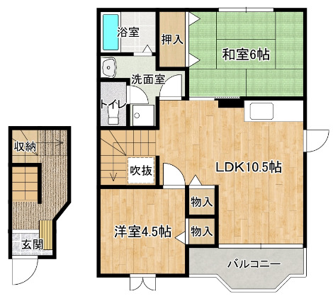 エクセレント パインヒルの間取り