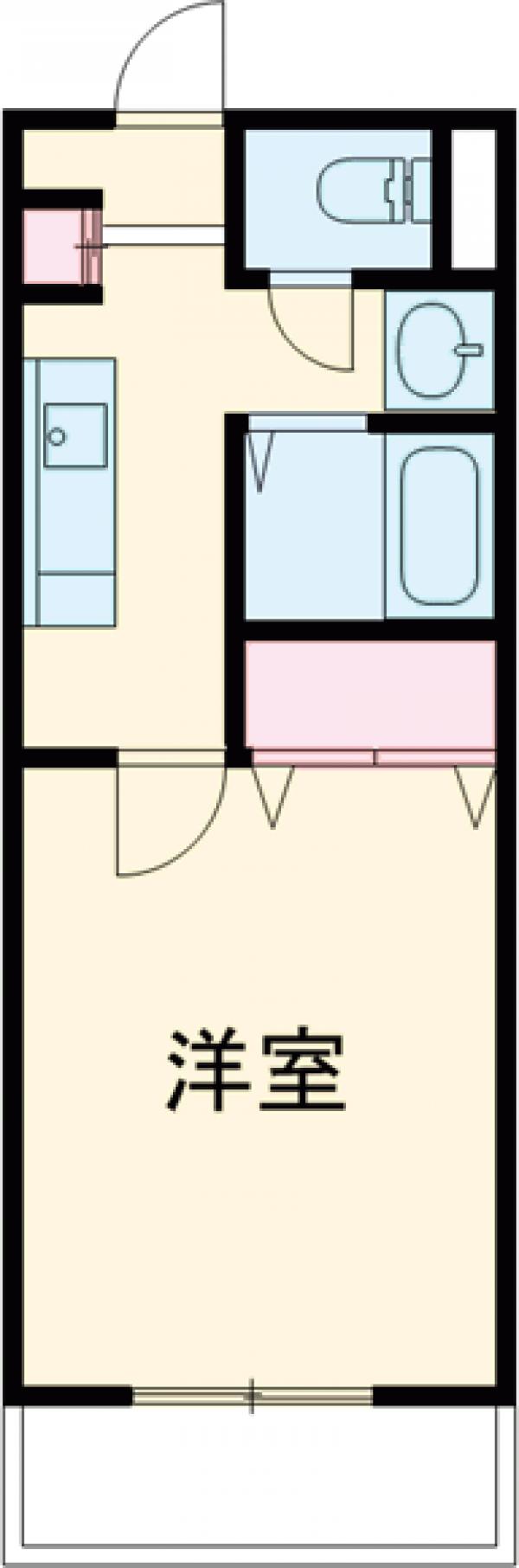 丹木田口ビルの間取り