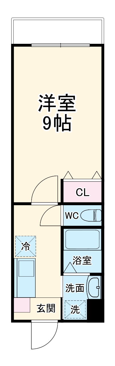 ヒーリングコート御所西の間取り