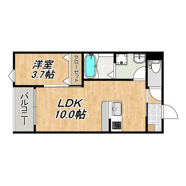 LECOCON清須の間取り