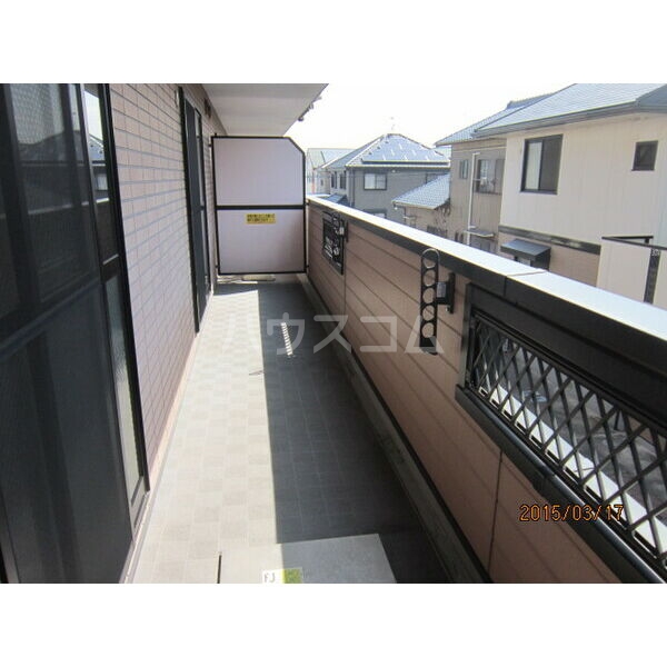 12/24 バルコニー