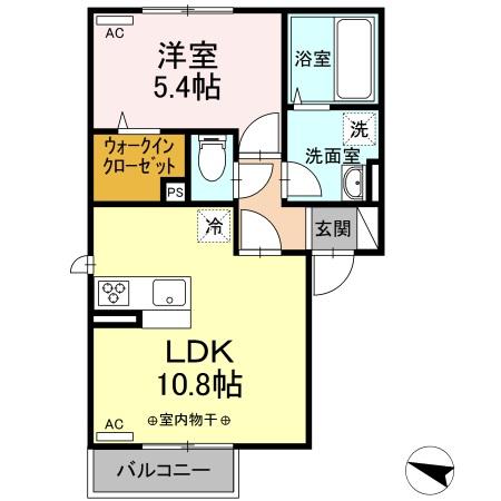 グランディールの間取り