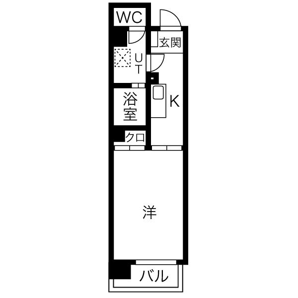 Merry住之江公園の間取り