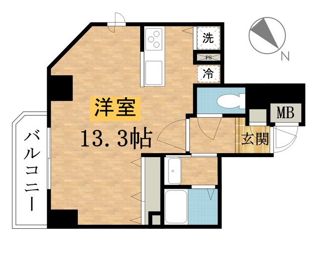 HILLS八王子台町の間取り