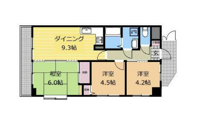 グランパーク京王橋本の間取り