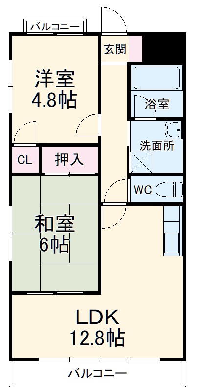 サンコーポ・フジの間取り
