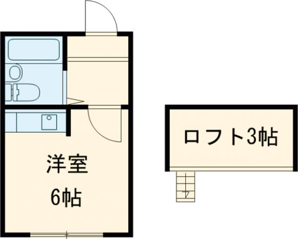 フレクション桜上水の間取り