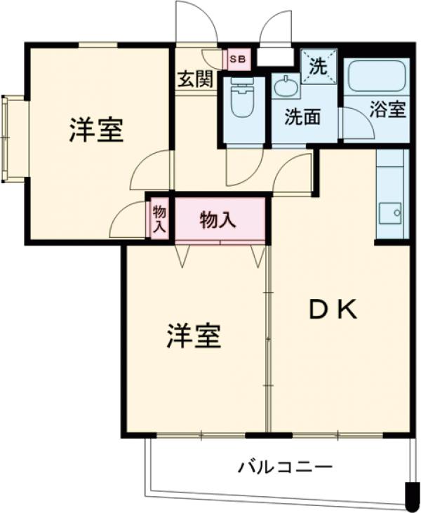 T‘s garden MITAKADAIの間取り