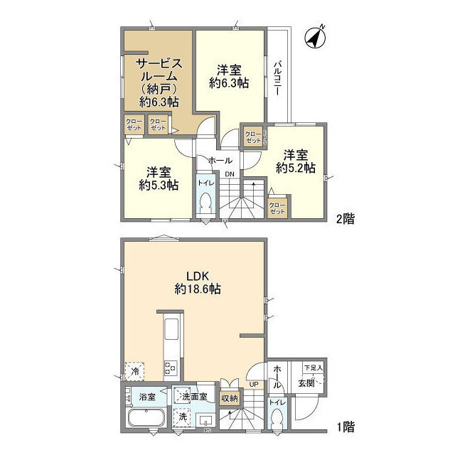 Kolet南林間#02の間取り