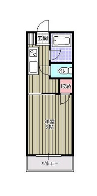 穴川ハイリビング壱番館の間取り