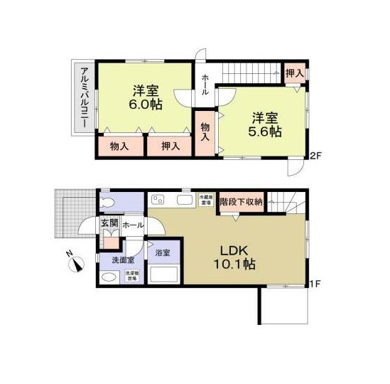 Casa Charisseの間取り