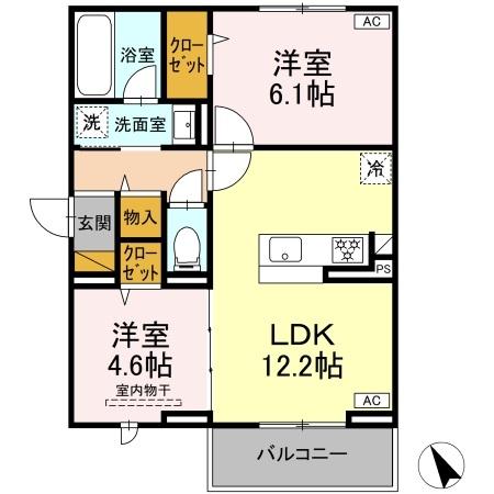フェリスタの間取り
