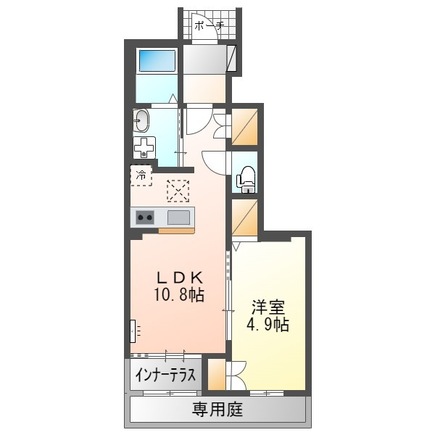 ウォーターミル十二番館の間取り