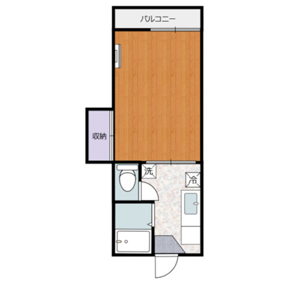 古松台ハイツCの間取り