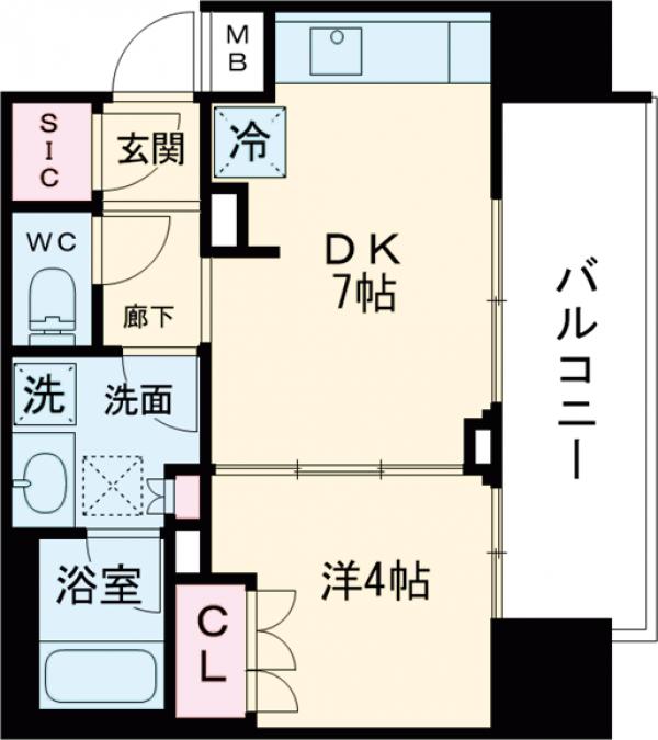 Brillia東中野Station Frontの間取り