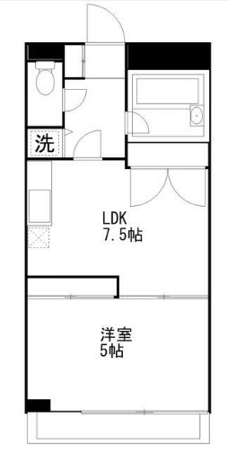 BLA横浜白楽の間取り