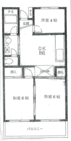 コンフォートすみよし台の間取り