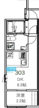 アンベリール北赤羽の間取り