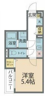 カインドネス小田急相模原Ⅴの間取り