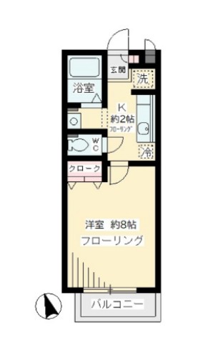 アーク麻生川の間取り