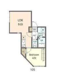 ココライフ鶴ヶ峰の間取り