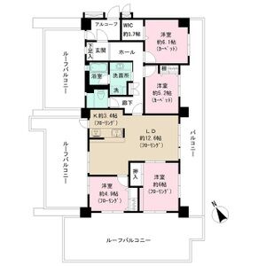 ネオハイツ東刈谷壱番館の間取り